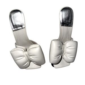 Jeffrey Campbell White Bow Women's Shoes